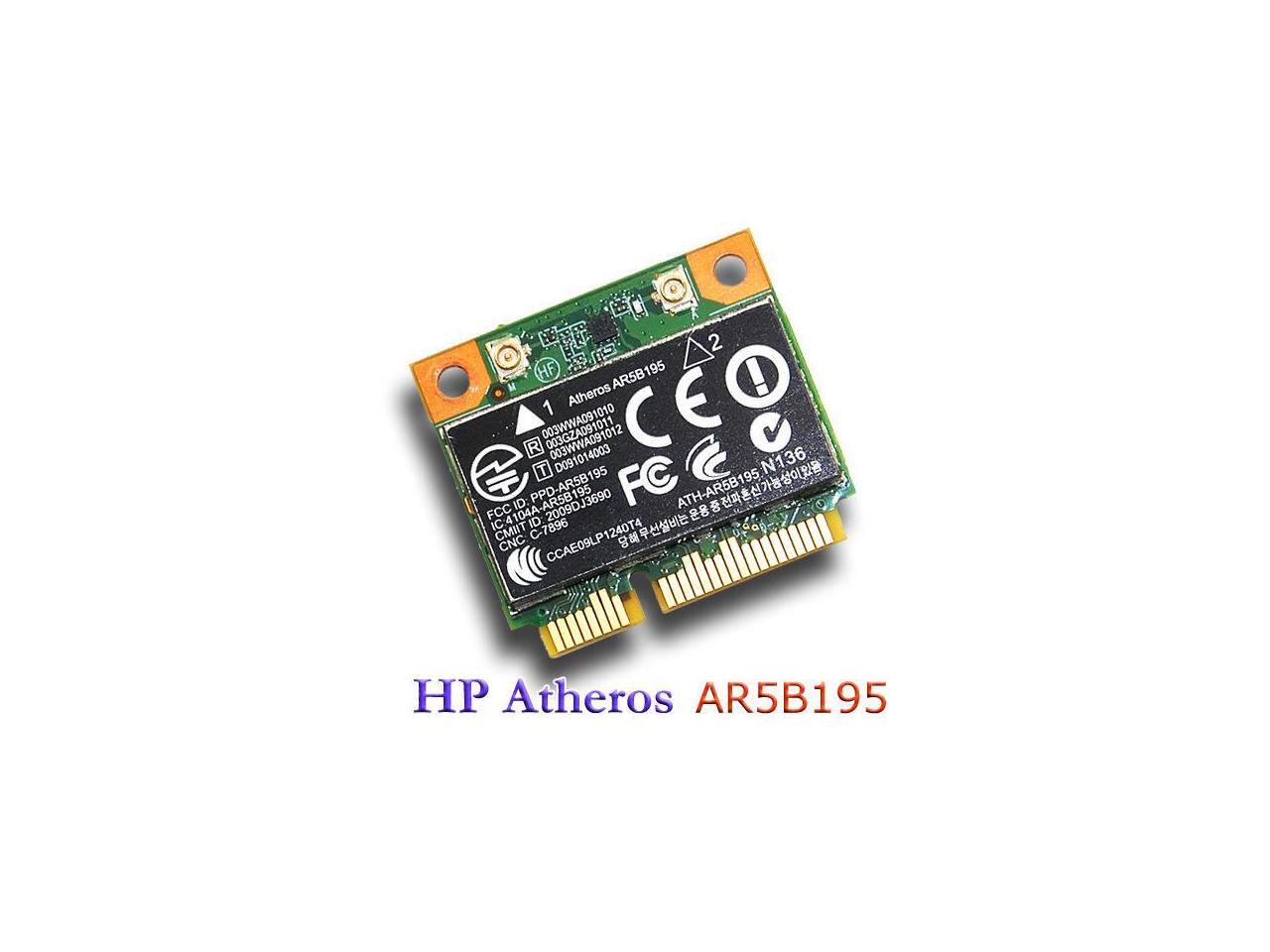 Atheros AR5B195 150 Mbps 802.11n WiFi Bluetooth Mini PCI-E Card HP ...