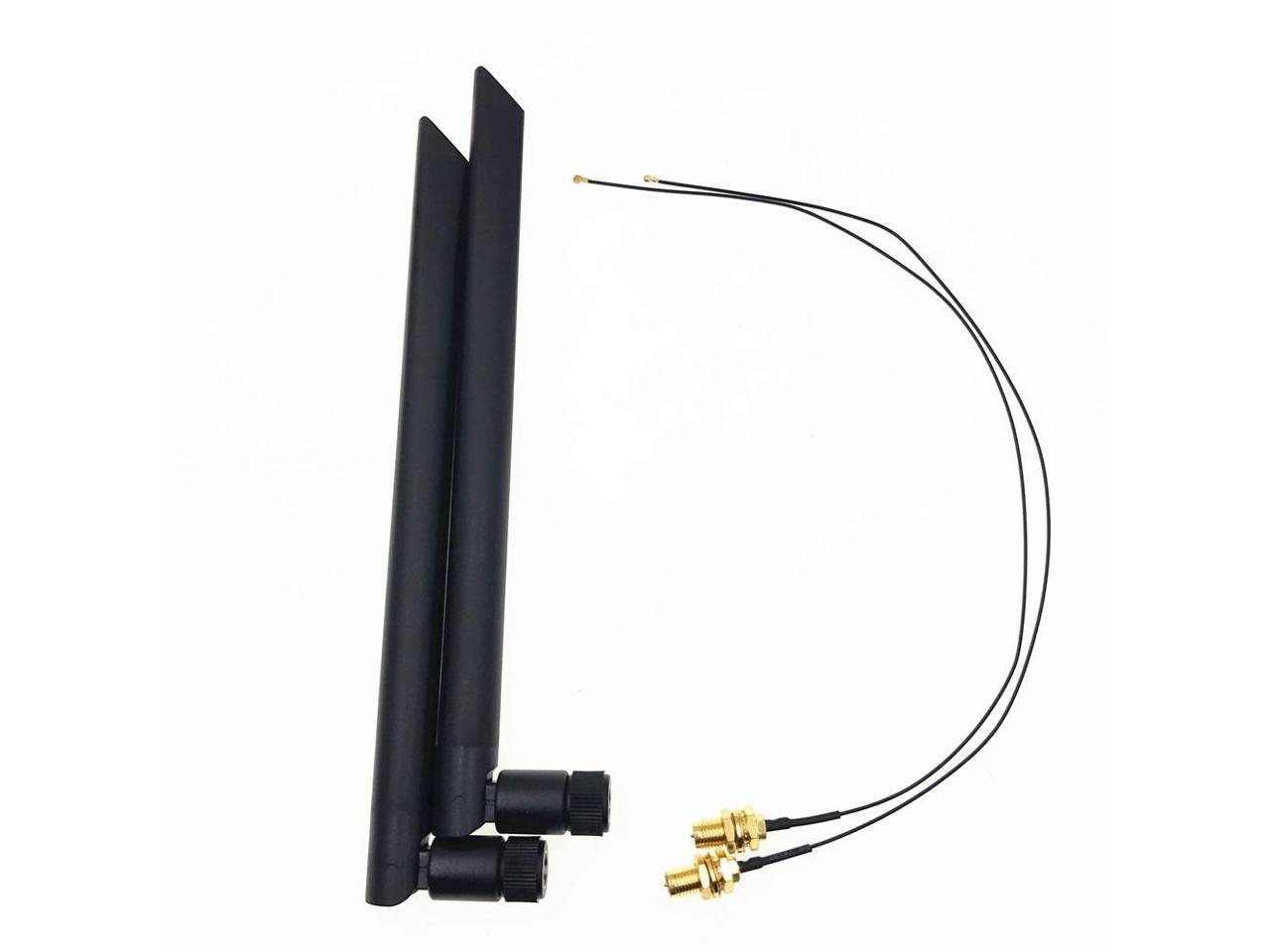 4/5G wifi antennas for Intel 7260 7265 NGFF card 18.5cm A pair of IPEX MHF4 2 