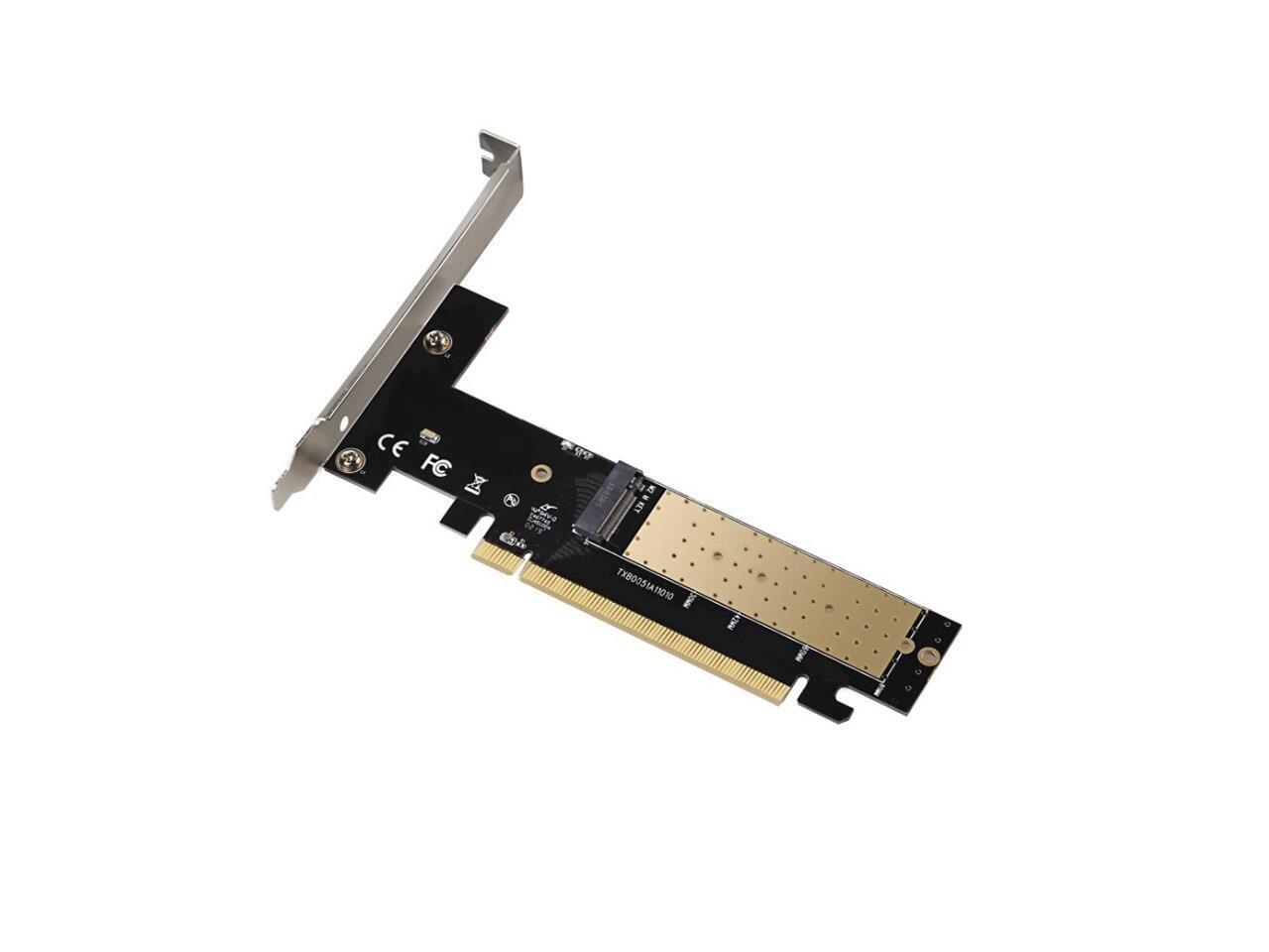 M2 Riser card PCIe X16 to M.2 SDD NVME Expansion card high speed ...
