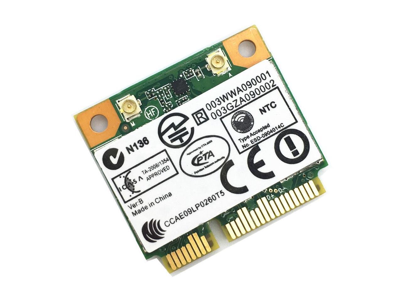 Atheros AR5B195 AW-NB037H MINI PCI-E Wifi 150Mbps + Buletooth 3.0 Card ...