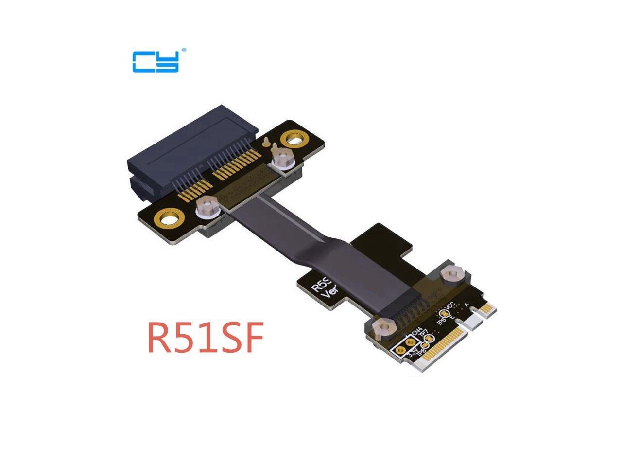 40CM Riser M.2 WiFi A.E Key A+E To PCIe 1x x1 Riser Extender Adapter ...