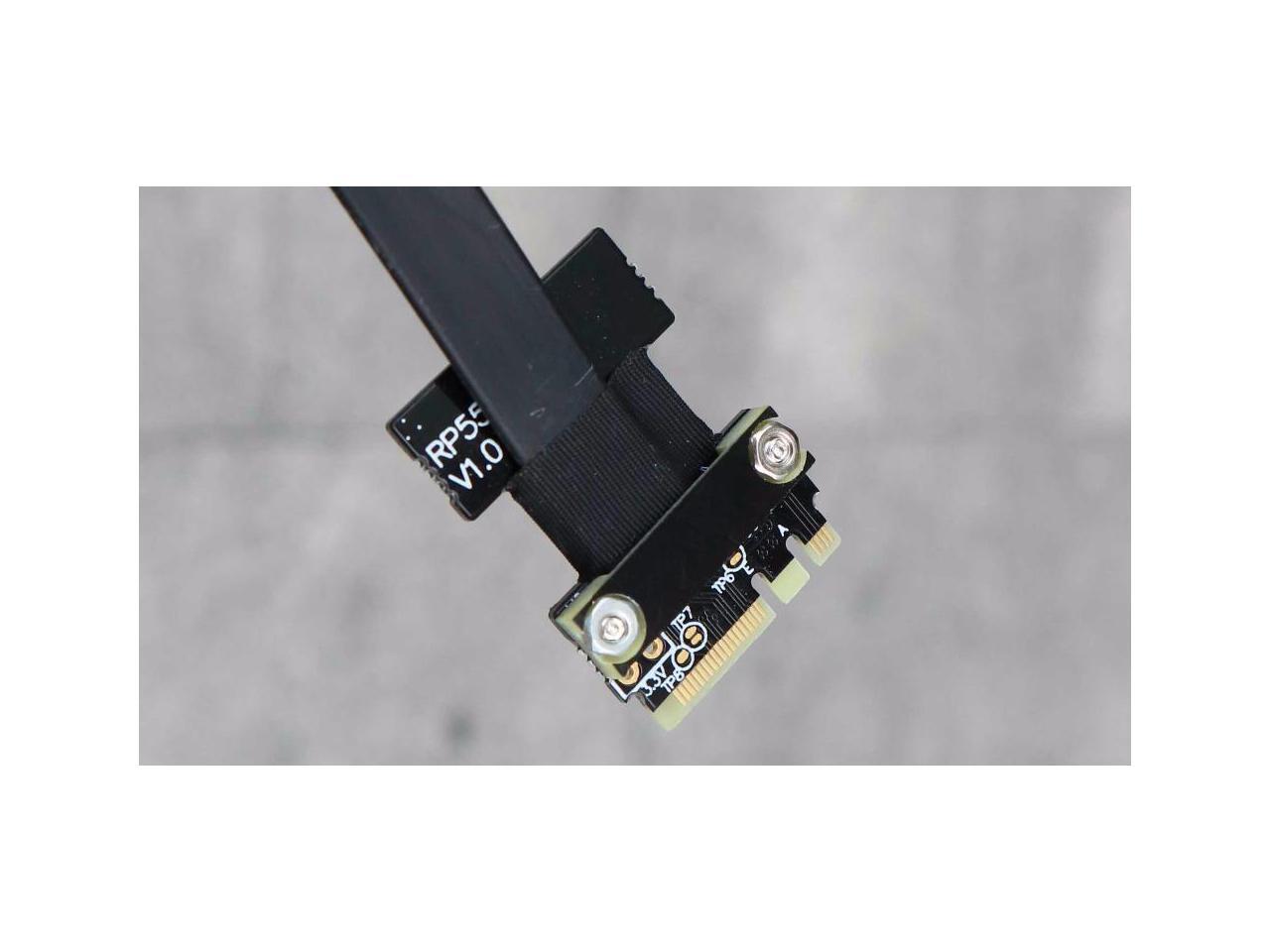 40CM Riser M.2 WiFi A.E Key A+E To PCIe 1x x1 Riser Extender Adapter ...