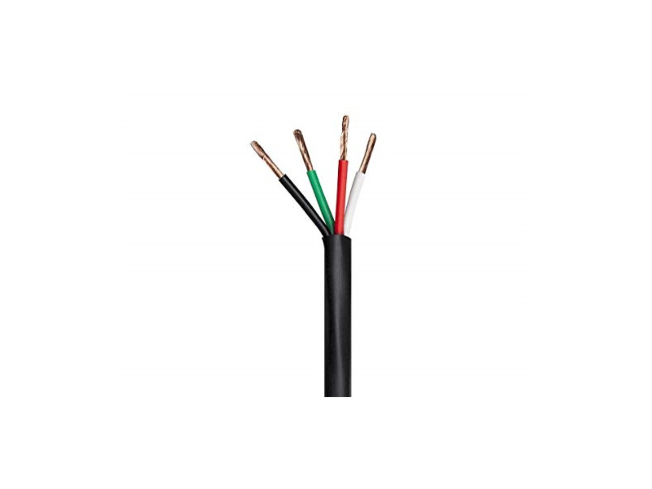 Monoprice Speaker Wire - 12 AWG, 2 Conductor, CMP-Rated, UL Plenum Rated, 100 Percent Pure Bare Copper With Color Coded Conductors, 1000 Feet, Black - Nimbus Series