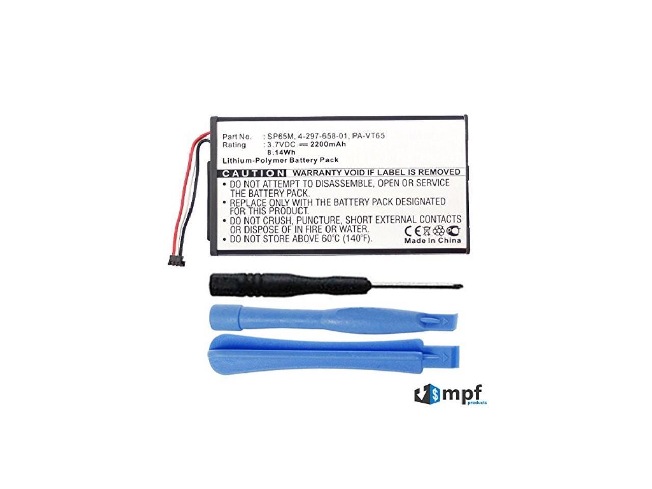Replacement 2200mAh SP65M, SP654580, PAVT65 Battery for Sony Playstation PS Vita PSV PCH1001