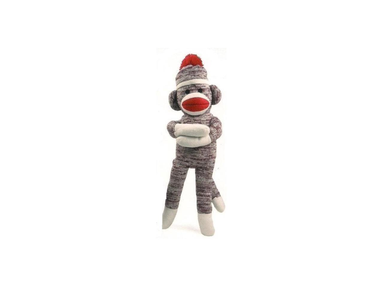plushland sock monkey