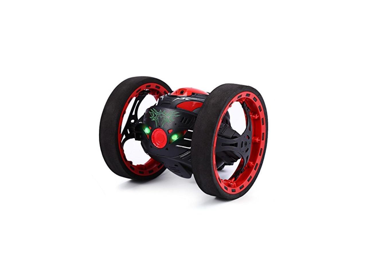 Black GBlife 2.4GHz Wireless Remote Control Jumping RC Toy Cars Bounce Car No WiFi for Kids 
