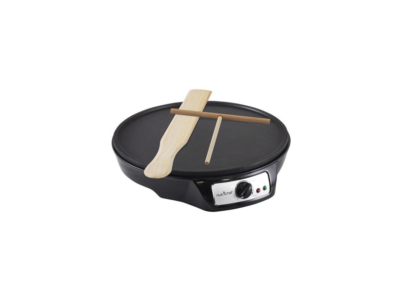 NutriChef PCRM12 Electric Crepe Maker / Griddle, Hot Plate Cooktop