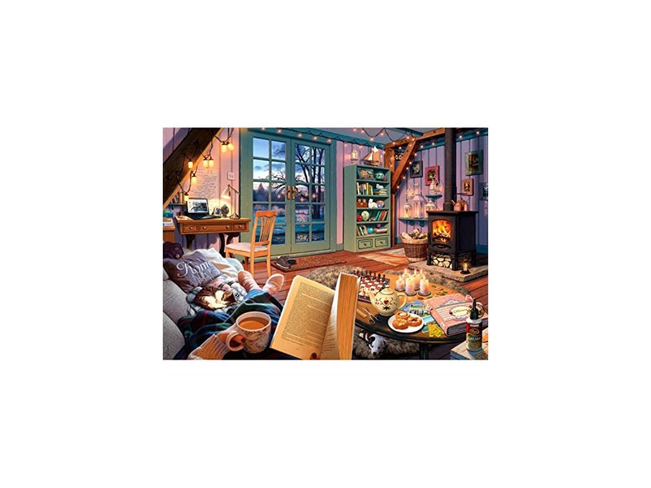 Details about   Cozy bachelor house with pets and girlfriend Jigsaw puzzle 500 pieces boardgame 