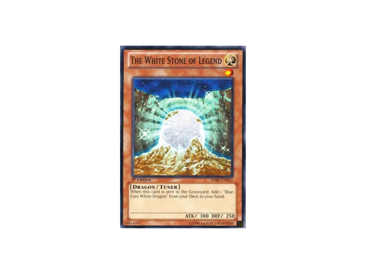 The White Stone Of Legend Yugioh Card Genuine Yu-Gi-Oh Trading Card
