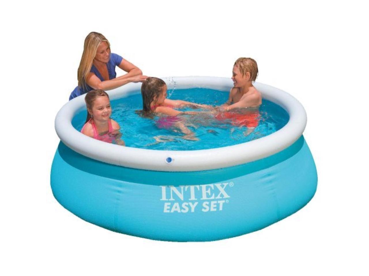 Toddler Swimming Intex Inflatable Panda Baby Paddling Pool 