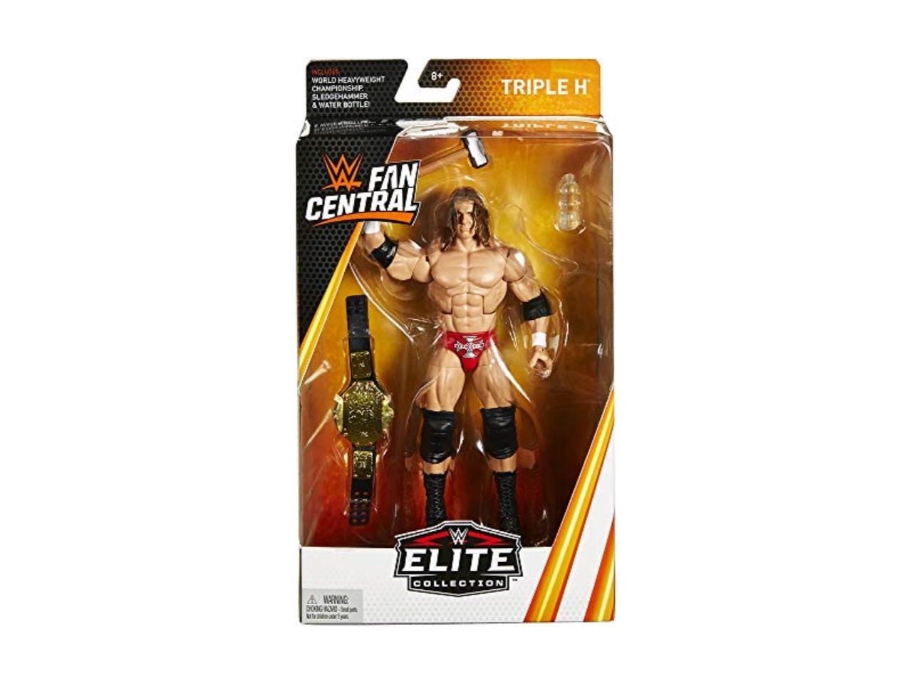 Wwe Wrestling Elite Fan Central Triple H Exclusive Action Figure Neweggcom