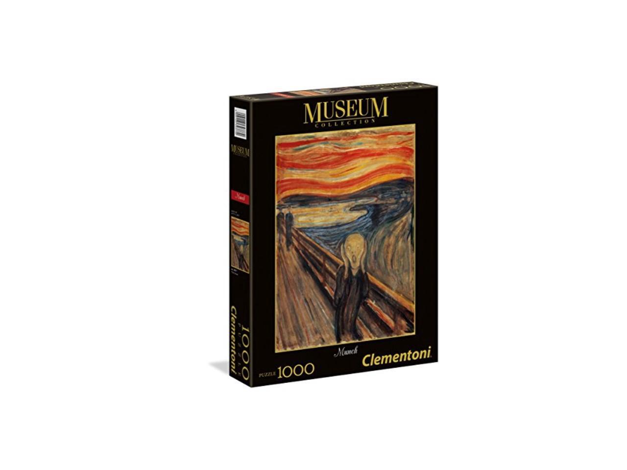 Clementoni 39377 Museum Collection Munch The Scream 1000 Teile Puzzle 
