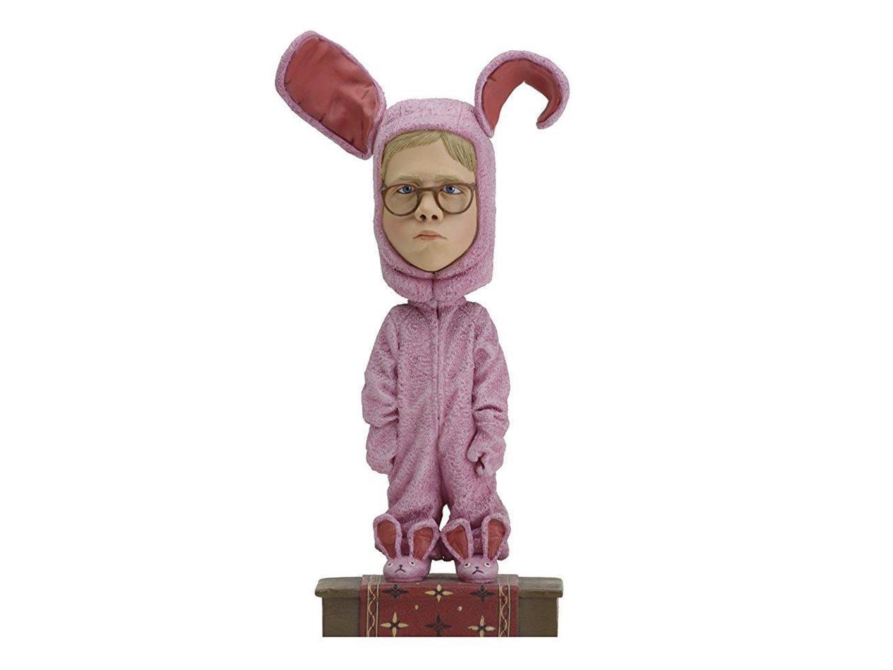ralphie in a pink bunny suit