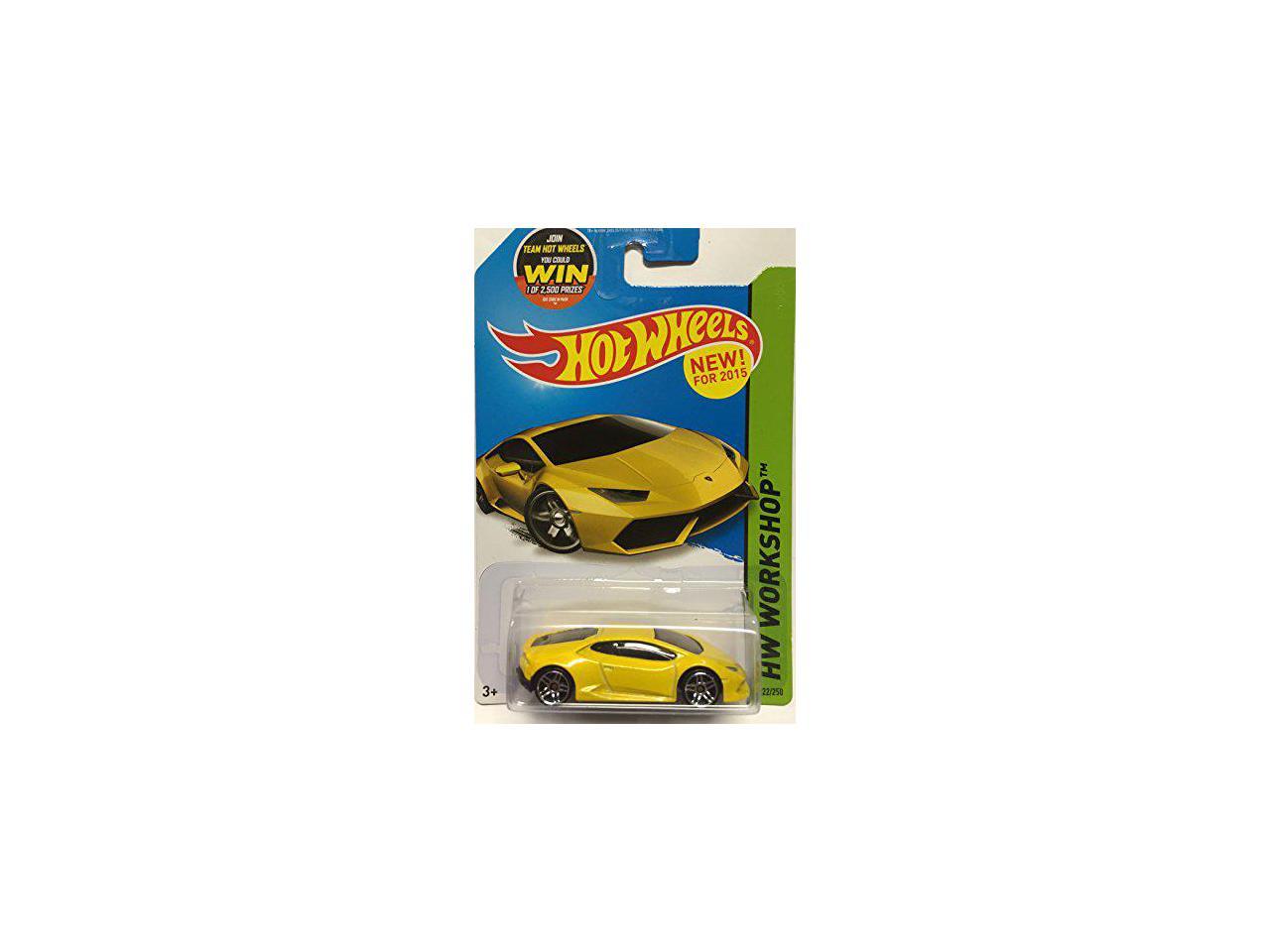 Lamborghini Huracan LP 610-4 2015 Hot Wheels Hw Workshop Green by Mattel 
