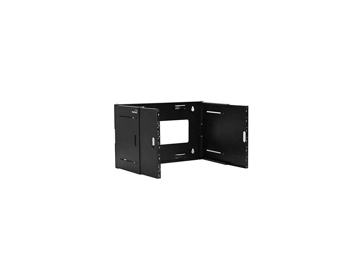 Navepoint 6U Wall Mount Bracket Extendable Network Equipment Rack ...