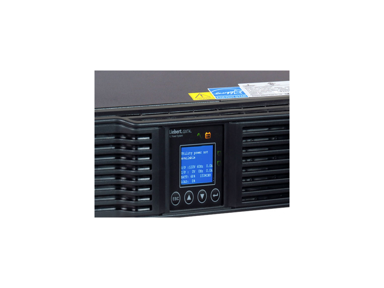 Vertiv Liebert GXT4 On-Line 2000VA 230V LCD PF0.9 2U Extended Run Rack ...