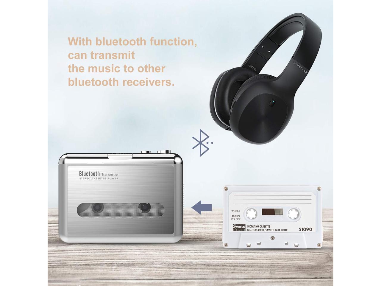 DIGITNOW! Bluetooth Walkman Cassette Player Bluetooth Transfer Personal