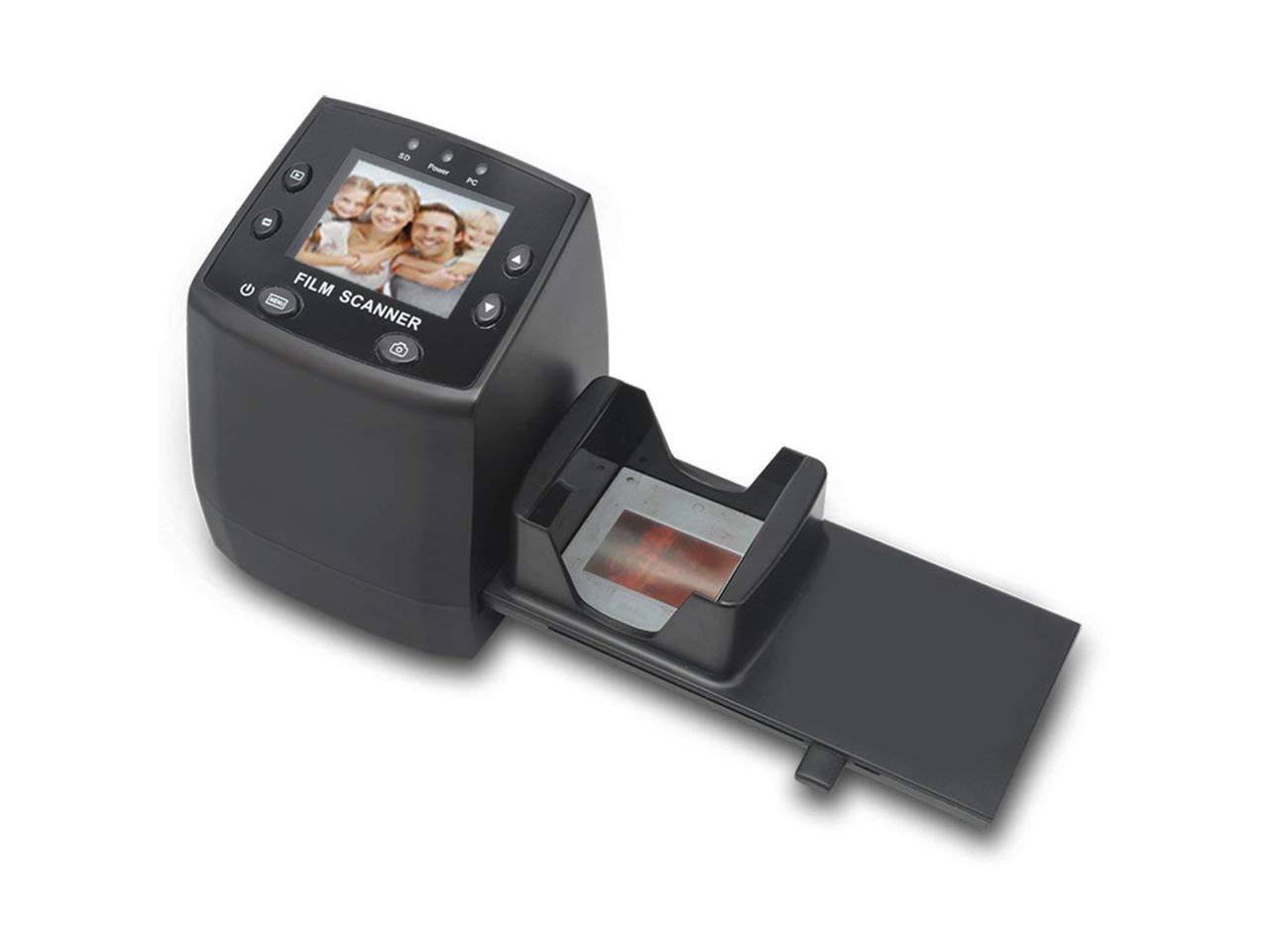 Convertitore da Film A Digitale Converts 35mm Negative Super Eight Film Pellicole per Diapositive 35mm 126 Film TOOGOO Scanner per Diapositive Convertitore di Diapositive EU Plug 