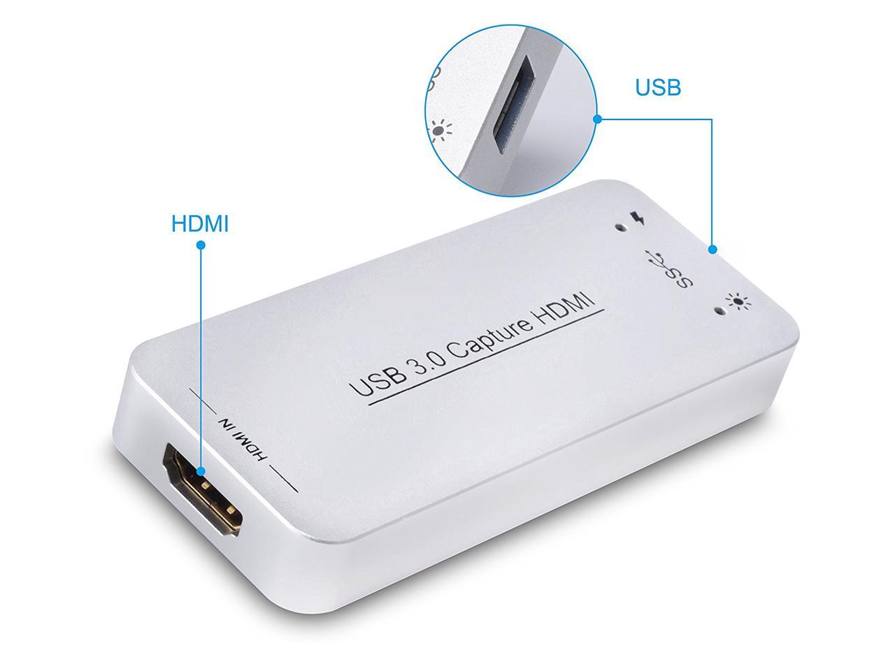 DIGITNOW! USB Capture HDMI Video Card, Broadcast Live ...