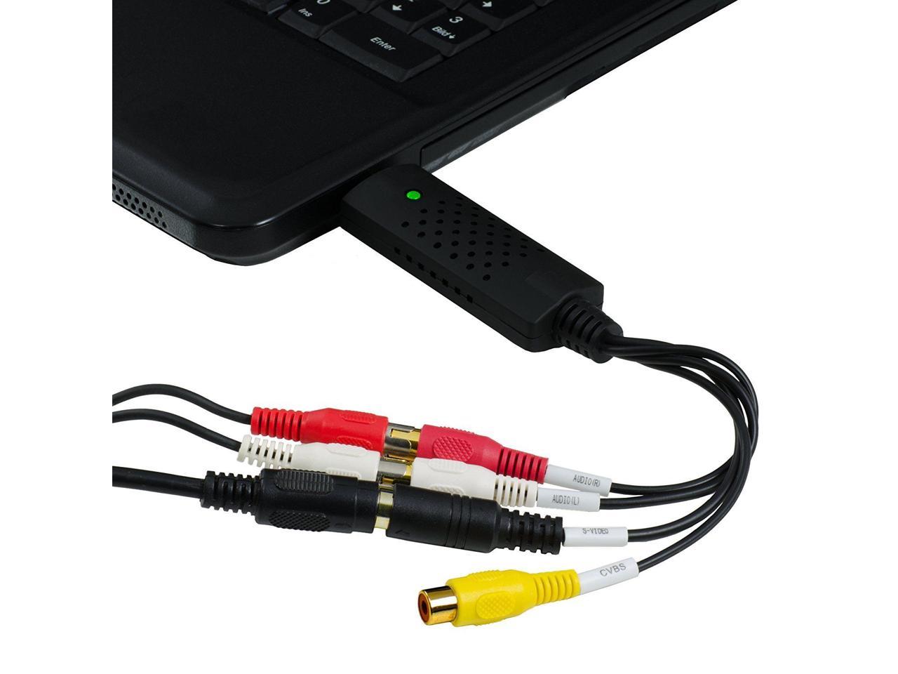 USB 20 AudioVideo Converter Digitize And Edit Video From Any Anal