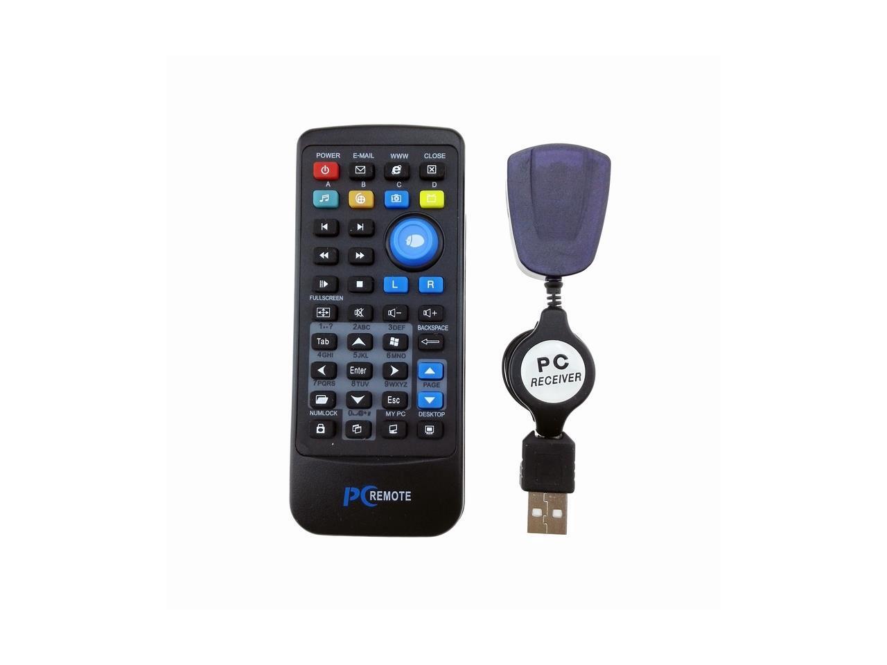 1pcs Wireless PC Remote Control Media Center USB Controller Fly Mouse
