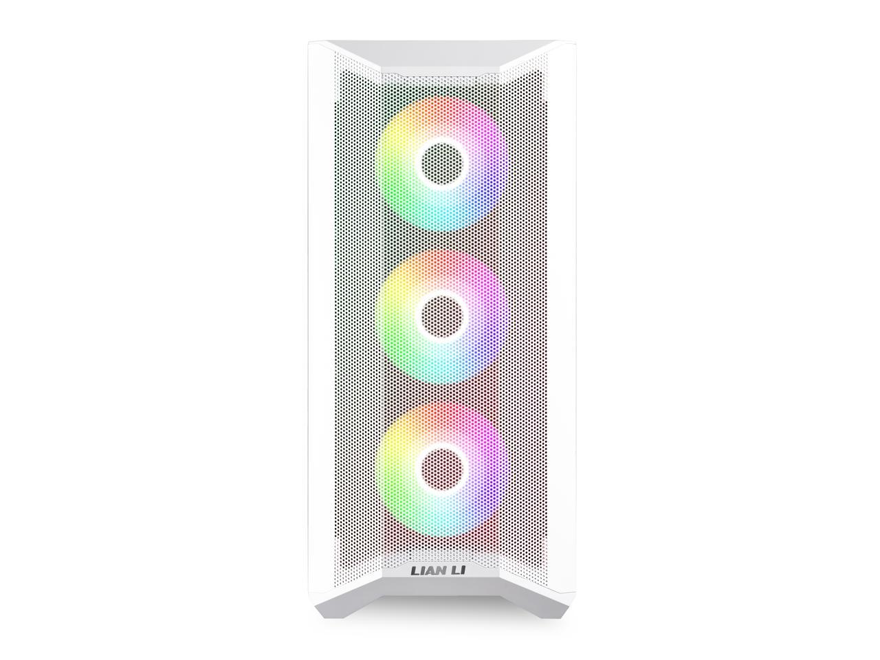 Lian Li Lancool Ii Mesh Rgb White Tempered Glass Atx Case White Color