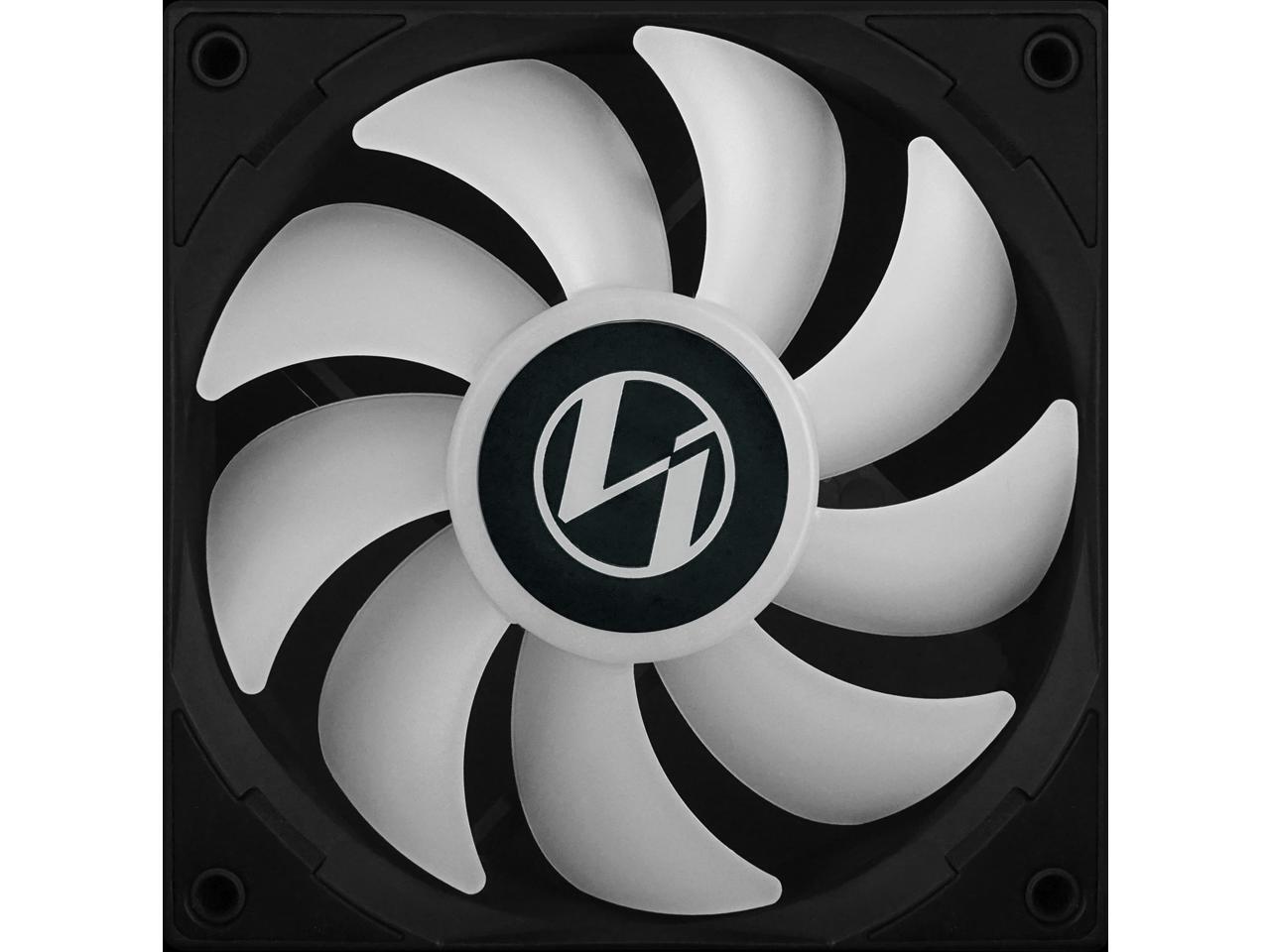 LIAN LI ST1203B ,12CM ARGB FANS , BLACK COLOR , 3 FANS PACK WITH FAN