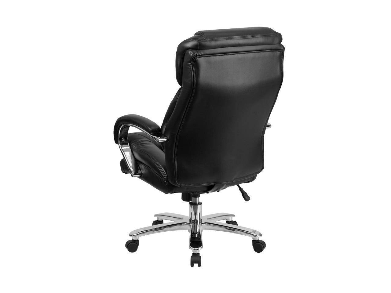 Big & Tall Office Chair Black LeatherSoft Swivel Executive Desk Chair