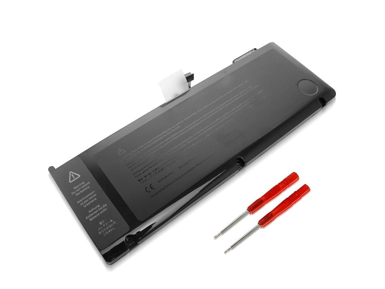 Replacement Laptop Battery For Apple Macbook Pro 15 Inch A1321 A1286 Only For Mid 09 Early Late 10 With Two Free Screwdrivers Li Polymer 10 95v 7000mah 76 7wh Newegg Com