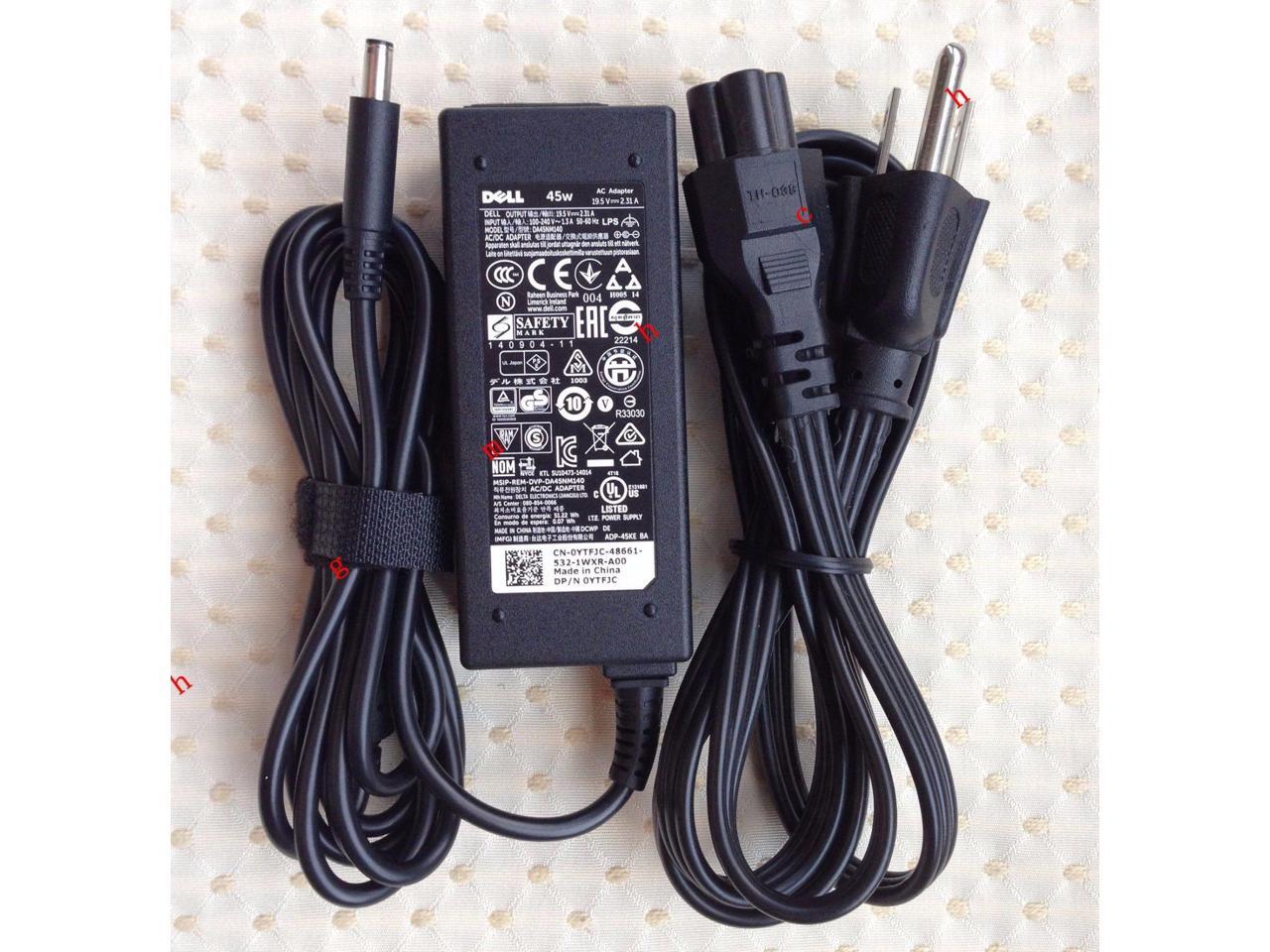 Original OEM Dell 45W AC Adapter For Dell Inspiron 14 5458 P46G001