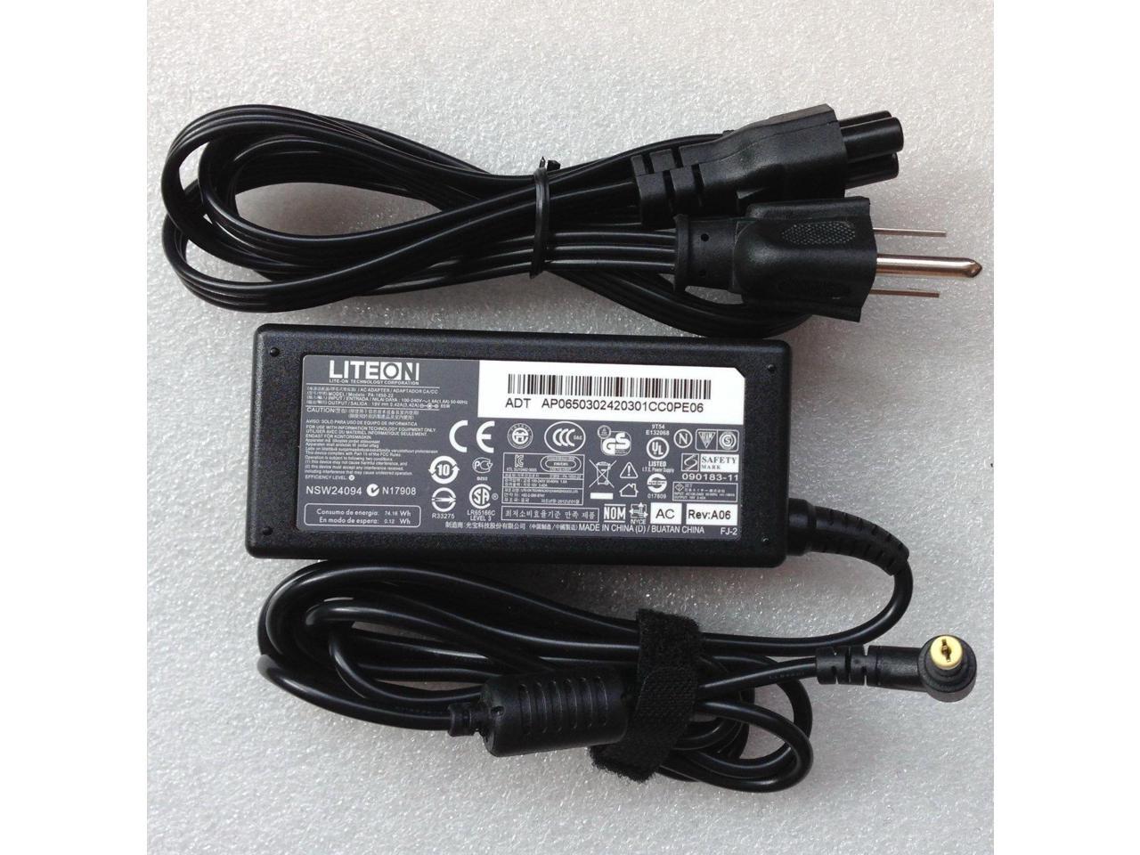 Original Oem Liteon 65w Ac Adapter For Acer Aspire Z1 Az1 601 Mo21 All In One Pc Newegg Com