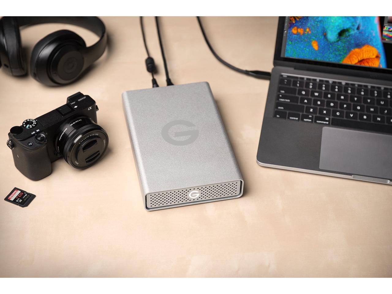 G Technology 4tb G Drive Usb C Usb 3 1 Gen 1 Desktop External Hard Drive 0g Model 0g 1 Newegg Com