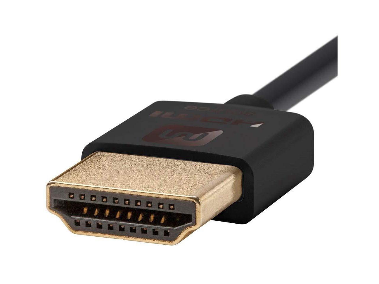 Monoprice HDMI High Speed Active Cable 10 Feet Black, 4K60Hz, HDR