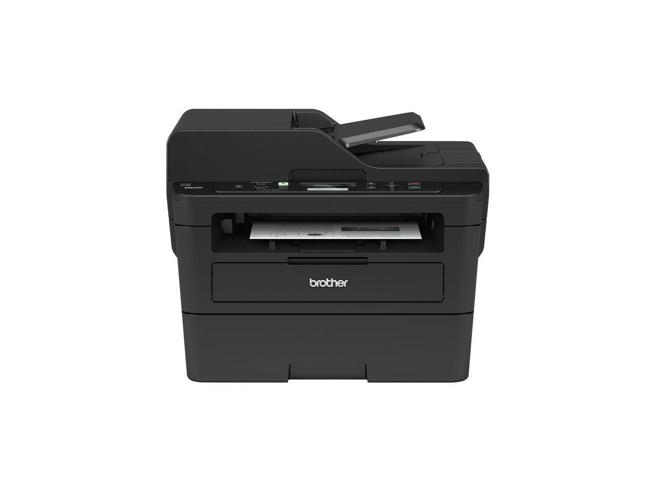 Brother Monochrome Laser Printer, Compact Multifunction Printer and Copier, DCPL2550DW, Amazon