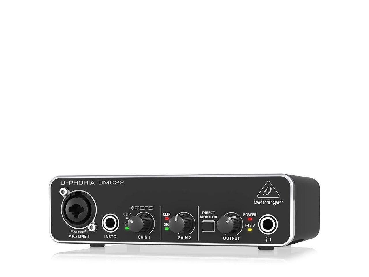 BEHRINGER audio interface (UMC22)