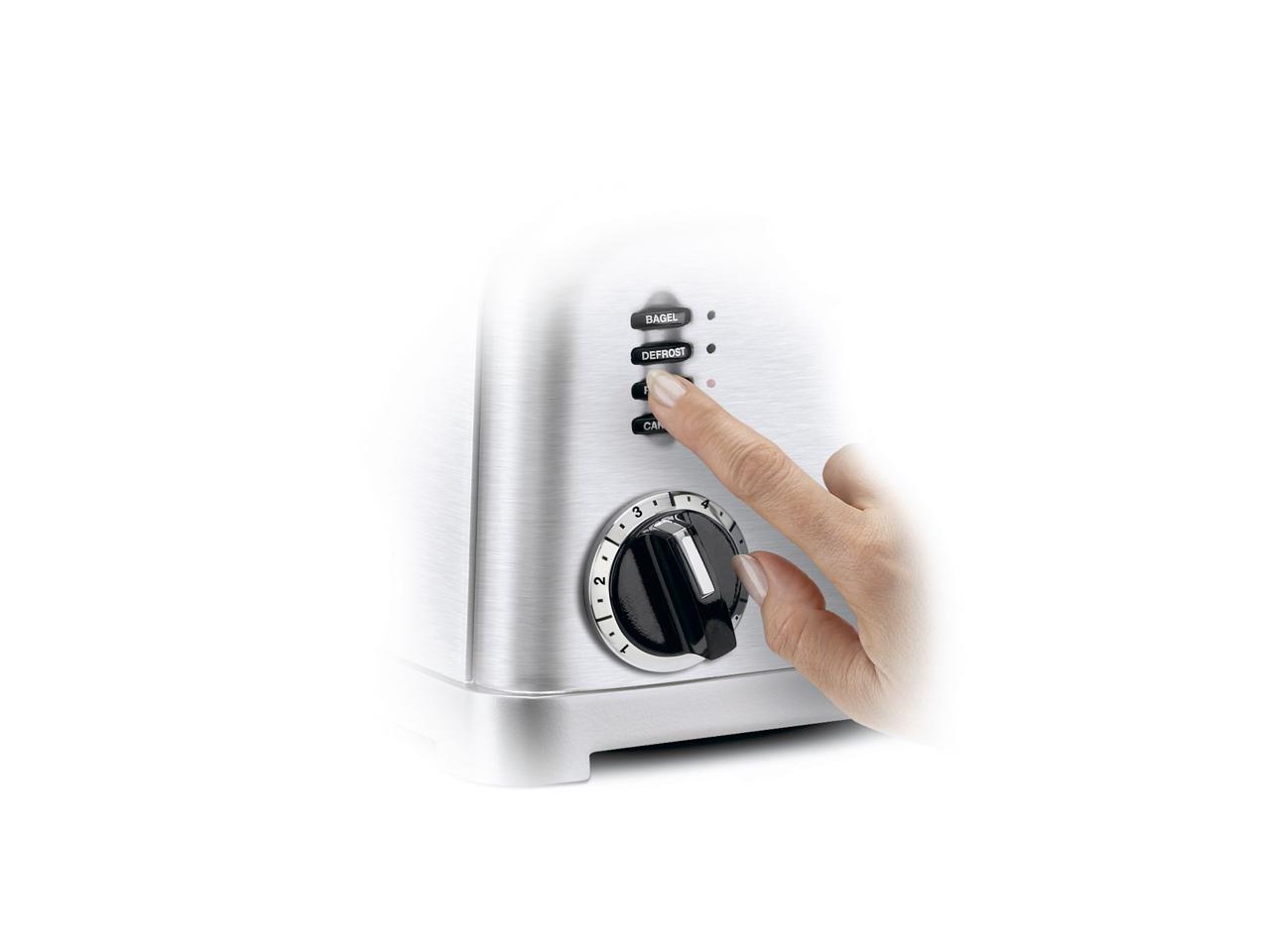 Cuisinart CPT160P1 Metal Classic 2Slice Toaster, Brushed Stainless