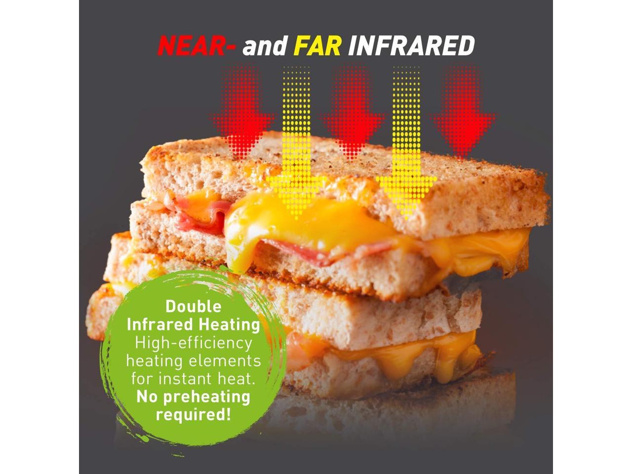 Panasonic FlashXpress Compact Toaster Oven with Double Infrared Heating