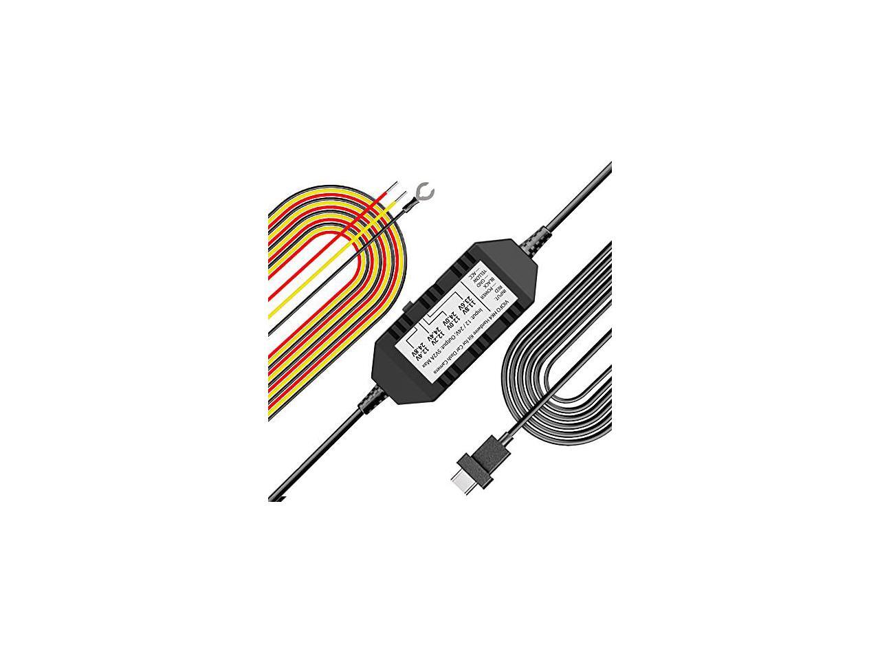 VIOFO HK3C Acc Hardwire Kit, 13ft USBC Hard Wire Kit for A139 Dash