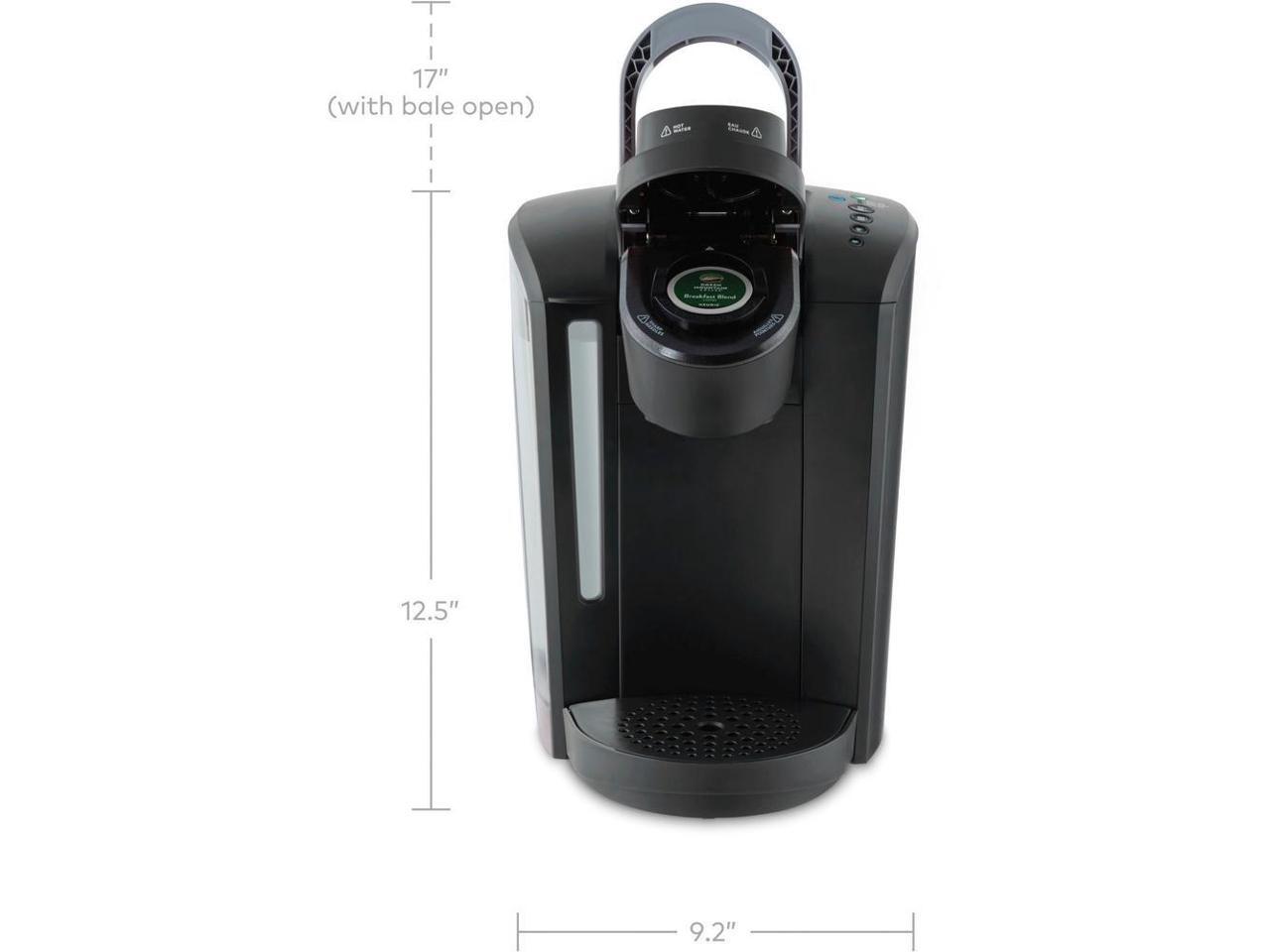 Keurig KSelect SingleServe KCup Pod Coffee Maker Matte Black