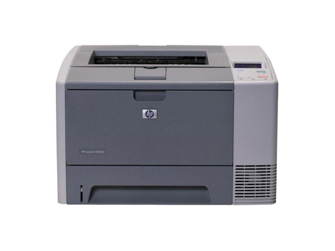 Hp laserjet 2420 печатает белые листы