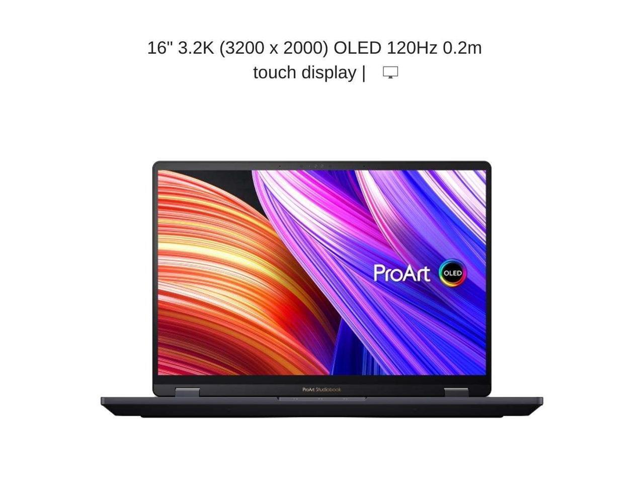 HIDevolution ASUS ProArt StudioBook H7604JV 16" 3.2K 120Hz Touch, 2.2
