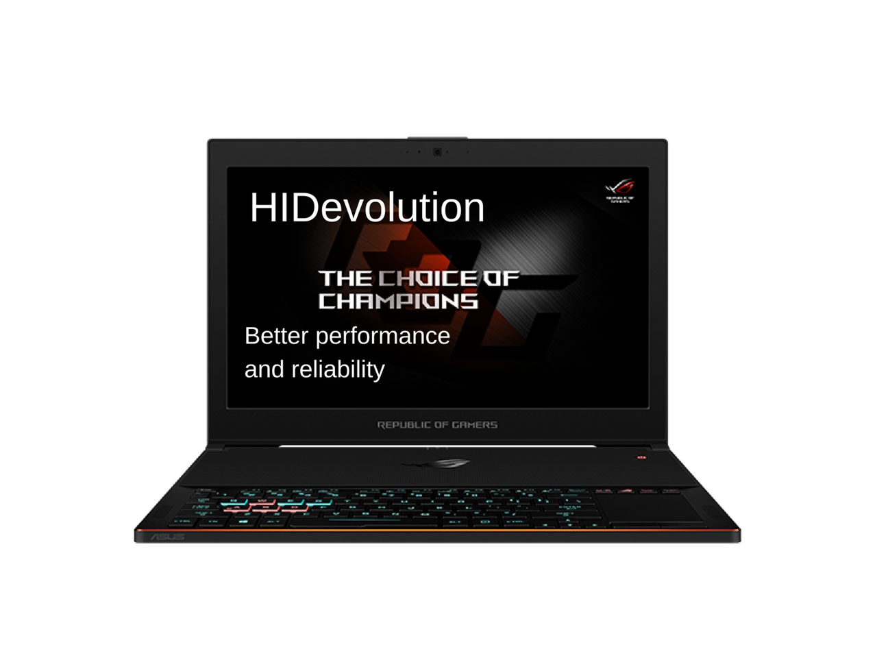 Hidevolution Asus Rog Zephyrus Gx501vi 15 6 Inch Gaming Laptop 2 8 Ghz I7 7700hq Gtx 1080 Max Q 8gb 16gb Ddr4 2400mhz Pcie 1tb Ssd Authorized Performance Upgrades Warranty Newegg Com