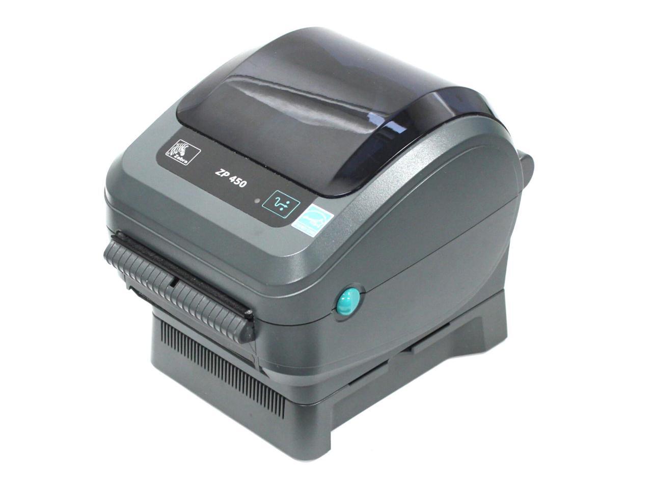 Used Good Genuine Zebra ZP 450 UPS CTP Label Thermal Printer