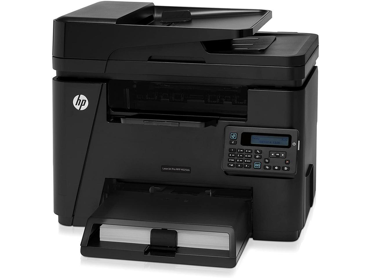 Used Good Hp Laserjet Pro M225dn Cf484a B19 Duplex 1200 Dpi X 1200 Dpi Usb Mono Laser Mfp