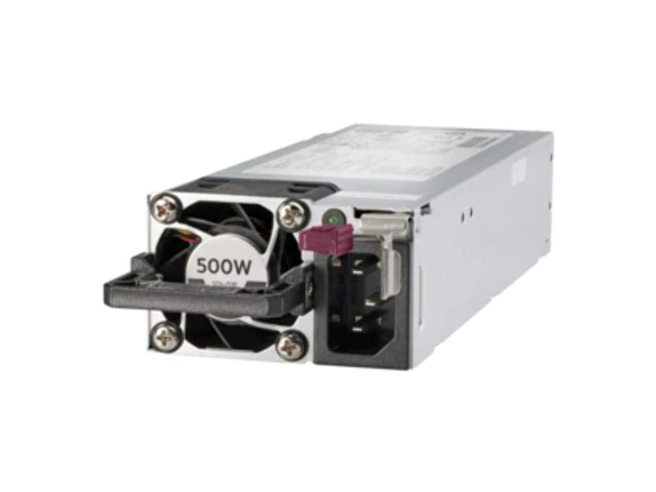 HPE 500W Flex Slot Platinum Hot Plug Low Halogen Power Supply Kit - 230 V  AC, 380 V DC - 865408-B21