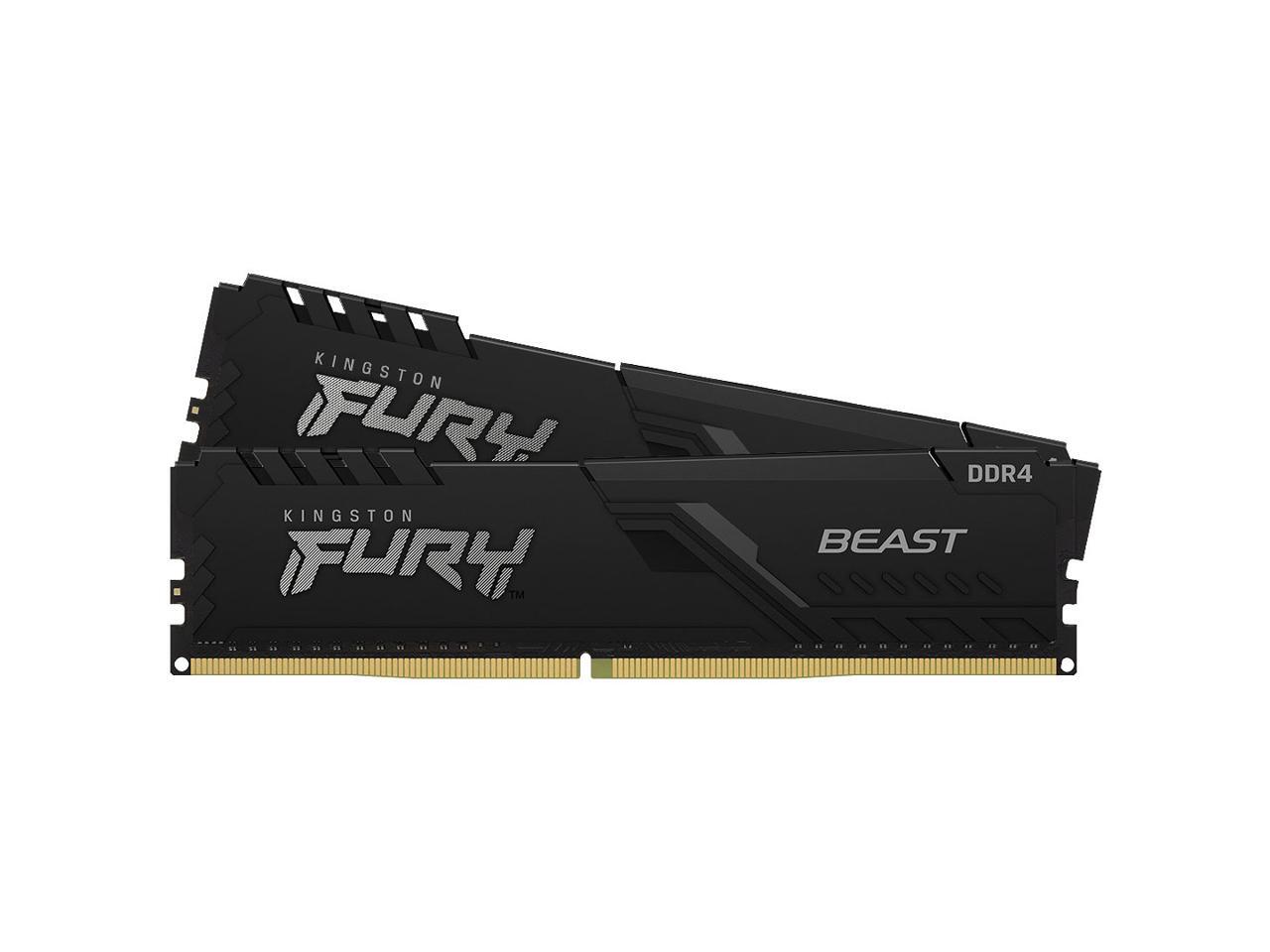 Kingston Fury Beast 2x16GB DDR4 3200MHz 288pin DIMM Memory Kit ...
