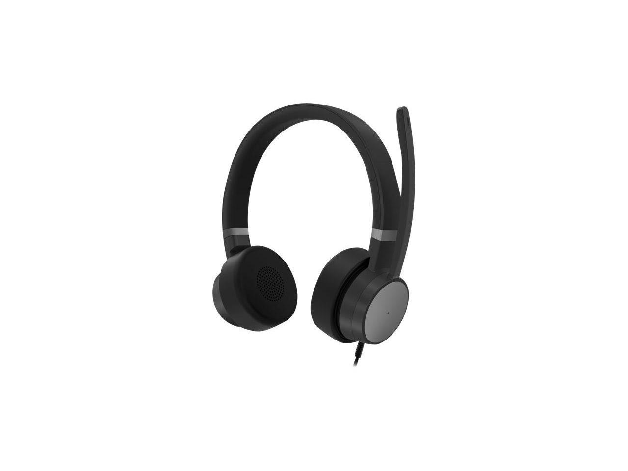 Lenovo 4XD1C99223 Circumaural Go Wired ANC Headset (Thunder Black ...