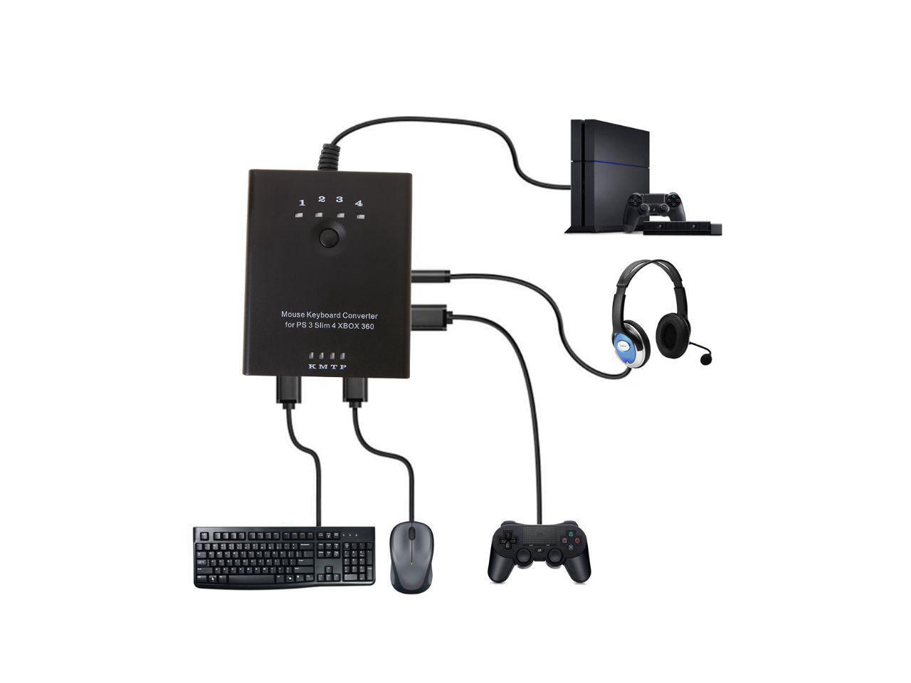 keyboard and mouse compatible games ps4