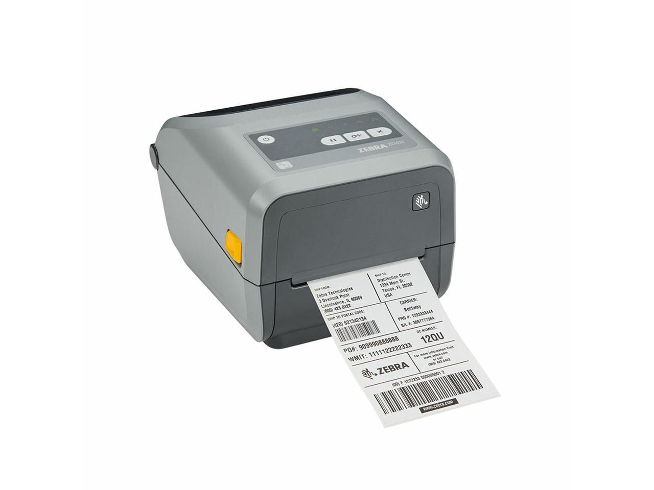 Zebra Zd421 Barcode Label Printer Zd4a042 301m00ez Neweggca 9496