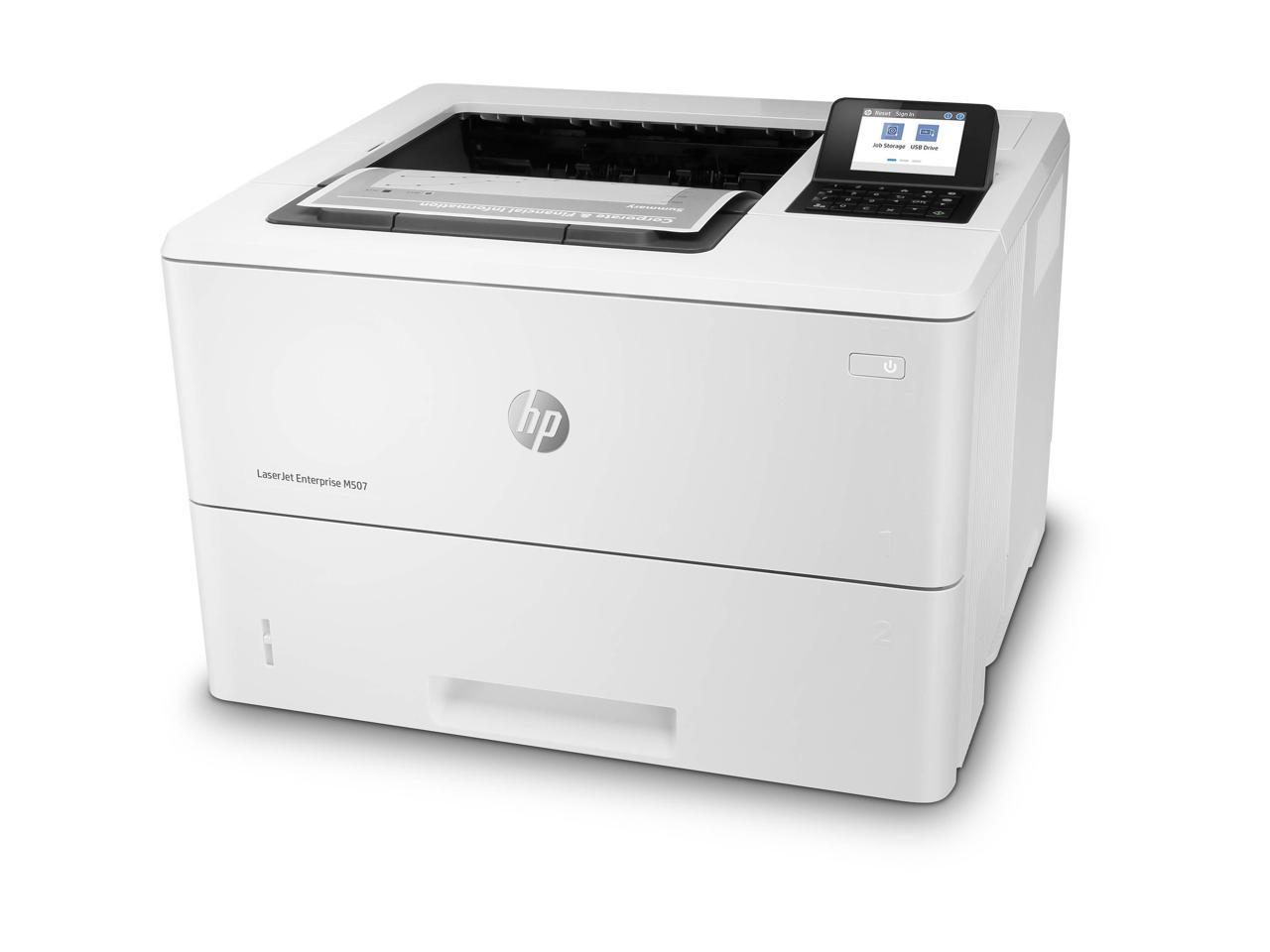 HP LaserJet Enterprise M507dng Workgroup Monochrome Ethernet (RJ-45 ...